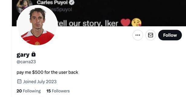 卡拉格的社交媒体在英格兰队比赛期间遭到黑客攻击 被要求支付30 美元的赎金